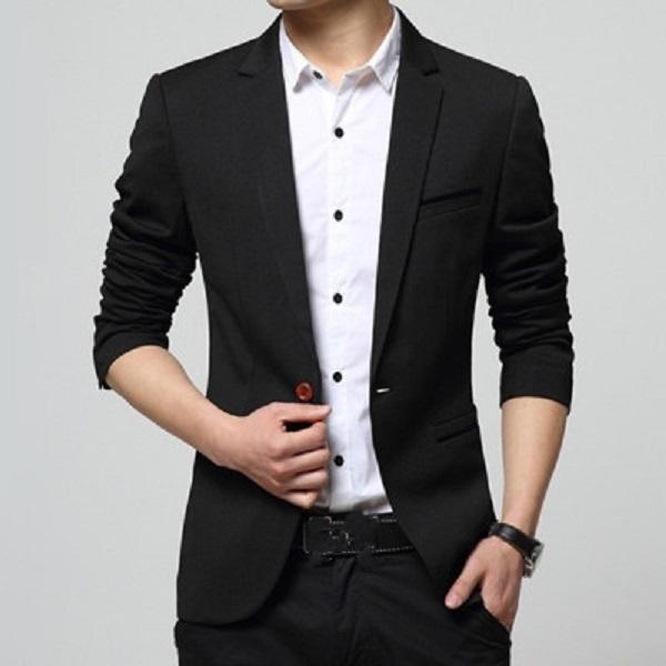 Men Blazer Autumn Fashion Slim Fit Men Suit  Blazers Male
