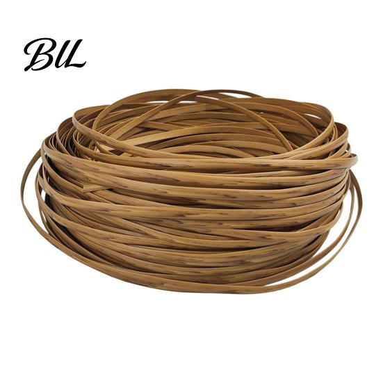Zestaw do naprawy rattanu DIY 120 stóp Syntetyczny Wytłaczany Rattan Materiały do naprawy Wodoodporny Trwały Zestaw Krzesło Koszyk Meble Plastikowy Płaski