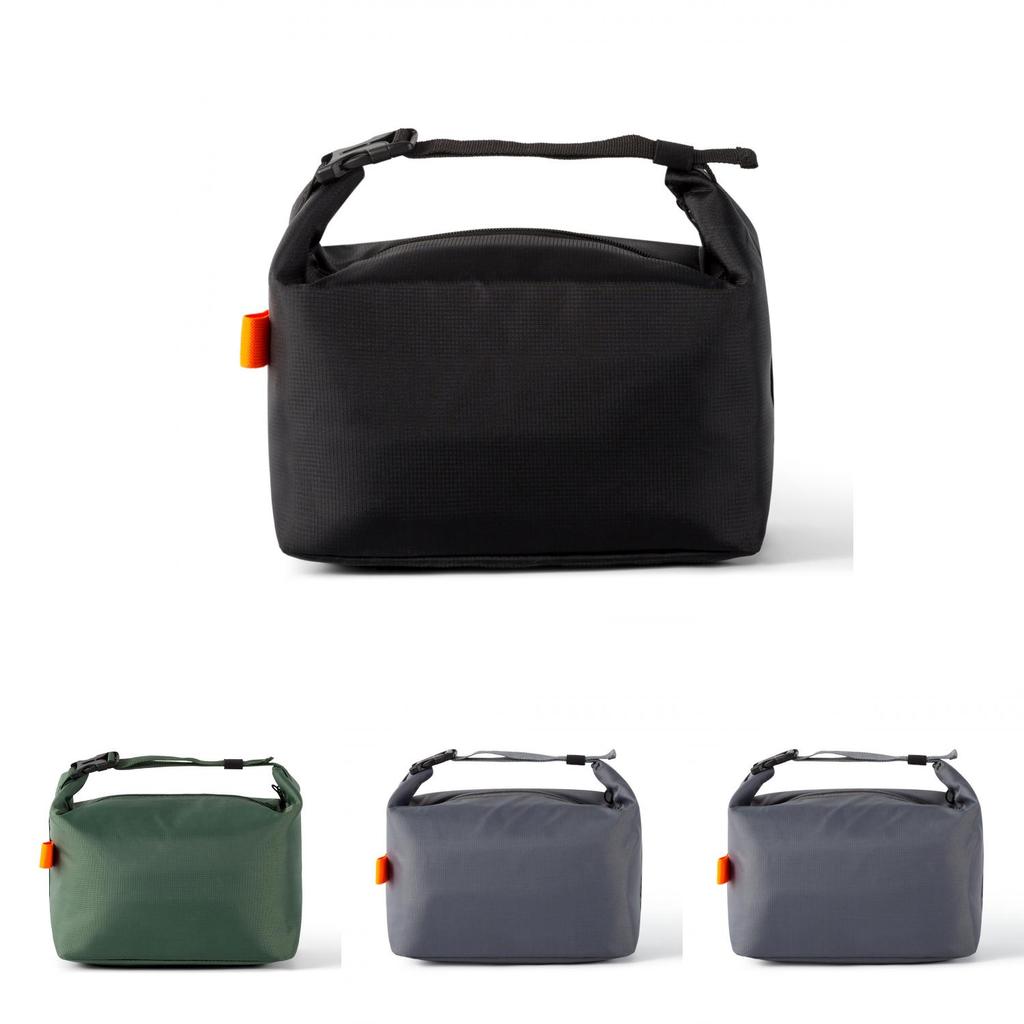 Oxford Cloth Insulated Lunch Bag With Waterproof Design For Office Workers And Students