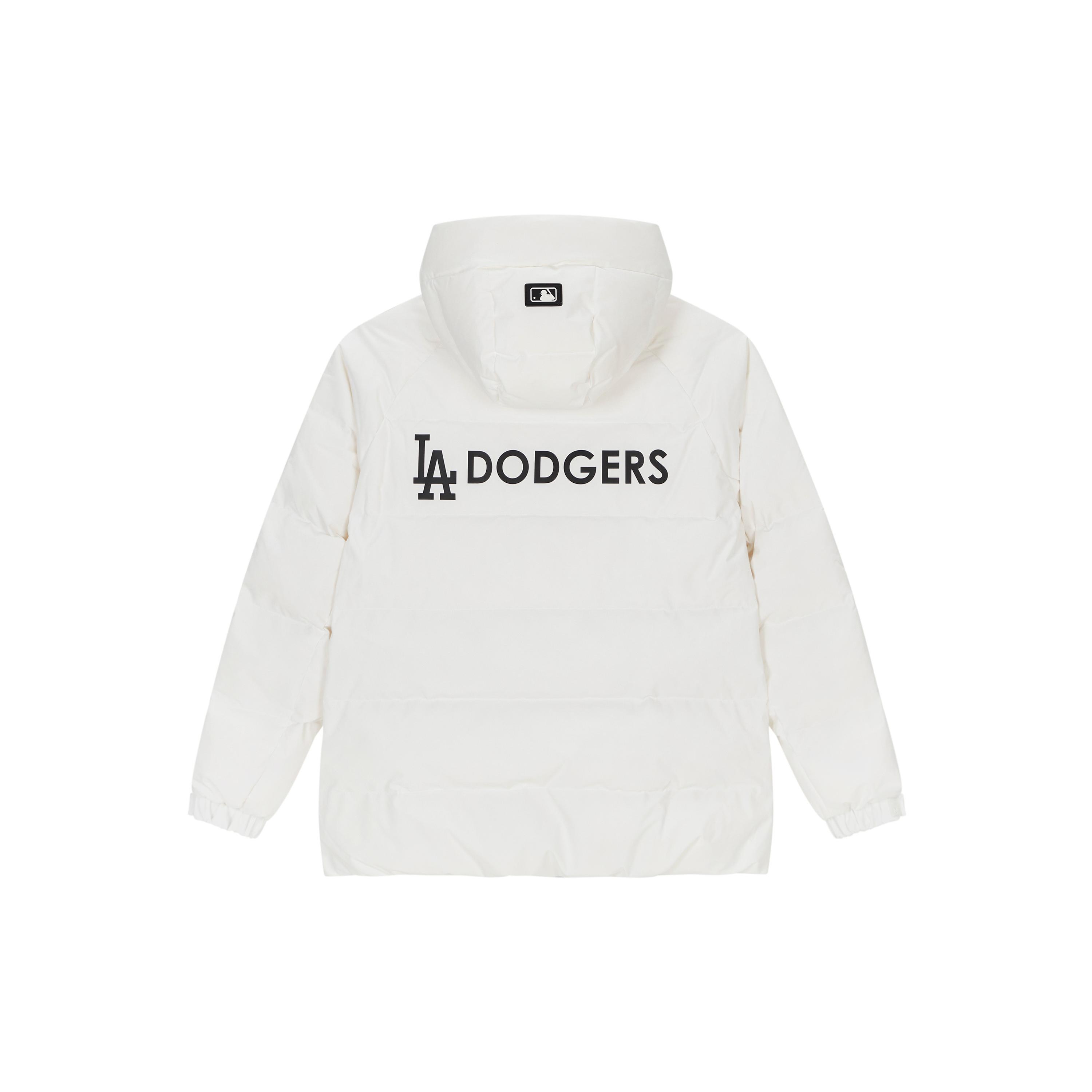 MLB Los Angeles Dodgers Down Jackets Unisex White Stand Collar Thickened Down Jacket 3ADJB2036-07WHS S