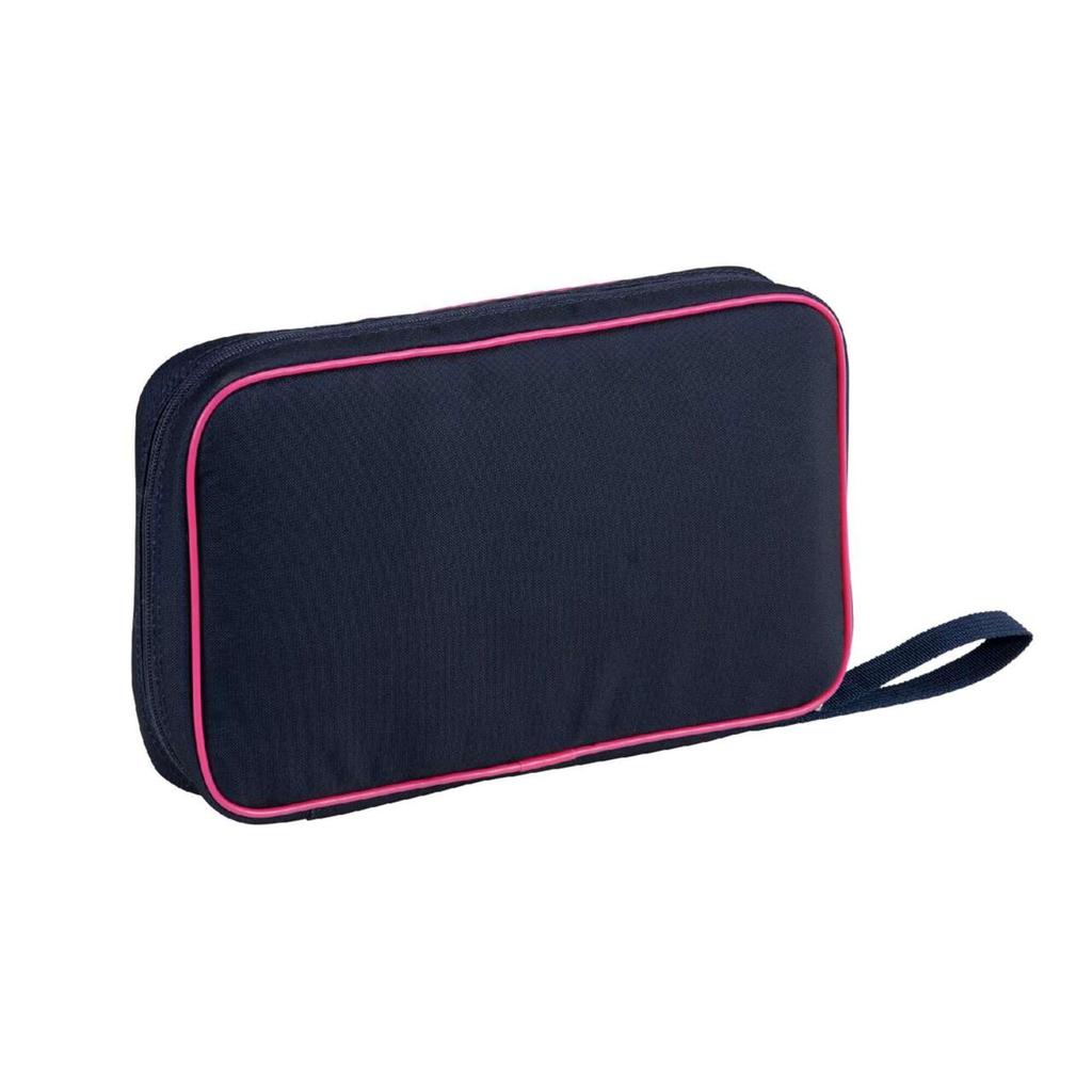 MIZUNO Table Tennis Racket Racket Soft Case Navy x Pink Case, 2, 83JDC010,
