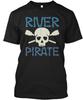 River Pirate Kajak-T-Shirt Hergestellt in den USA Größe S bis 5XL