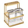 Wall-Mounted Multifunctional Kitchen Knife & Cutlery Holder with Drainer