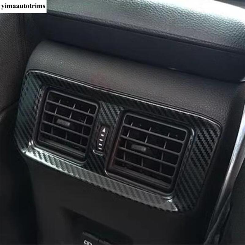 Capac Ventilație Aer Condiționat Spate Mașină Accesorii din Oțel Inoxidabil Pentru Toyota RAV4 XA50 2024 Hibrid