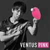 VICTAS Ventus Extra Table Tennis Rubber, Inverted Soft, High Energy Tension, Pink, 2.0 (Product Code: 200030)