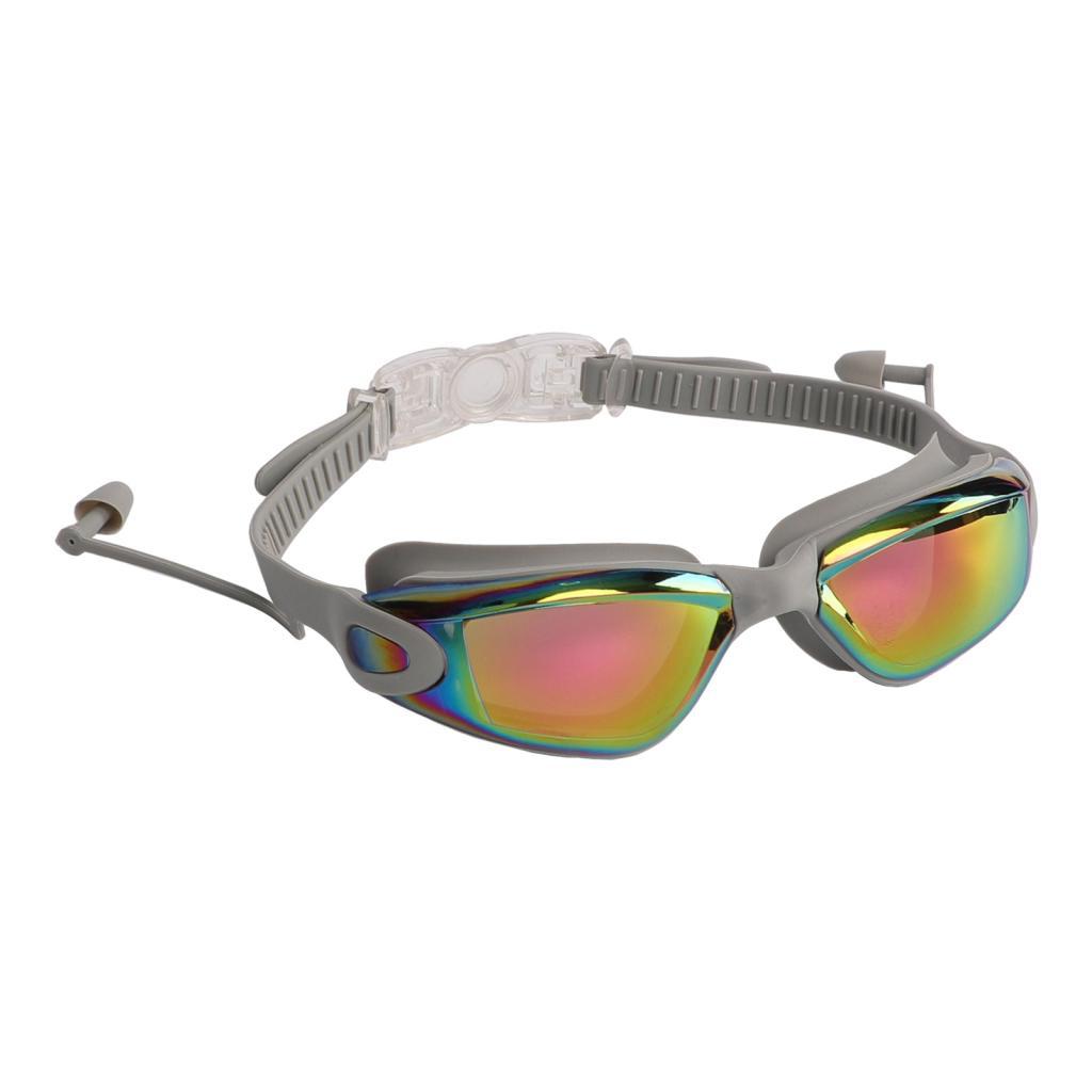 Mirror Swimming Goggles Anti-Fog Swim Glasses Ion for Women Men