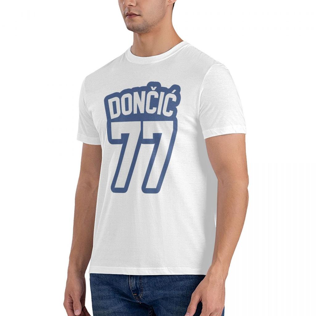 Luka Doncic Print Casual Loose Harajuku Unisex T-shirt Men's Short Sleeve Tshirt Anime Pattern Oversize T-shirts Customizable