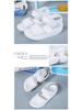 2025 Summer Women's Genuine Leather Platform Sandals - Fashionable Thick Sole Casual Shoes for Students
