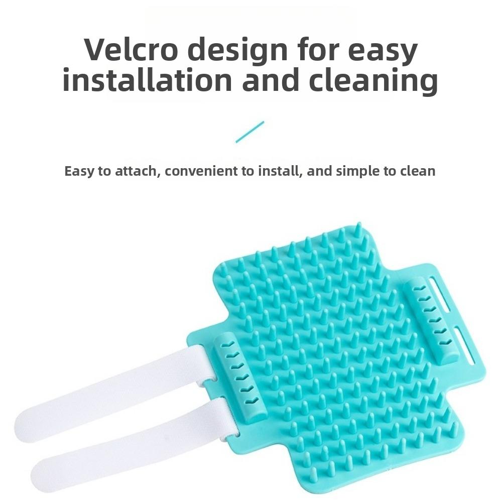 Rubber Cat Wall Comb Easy to Install Cat Hair Remover New Self Grooming Tool  Home Use