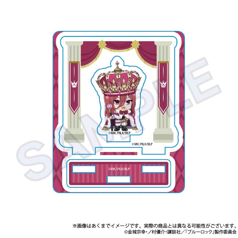 Blue Lock Trading Petit Acrylic Stand ColorKing Ver. 9-Piece Box
