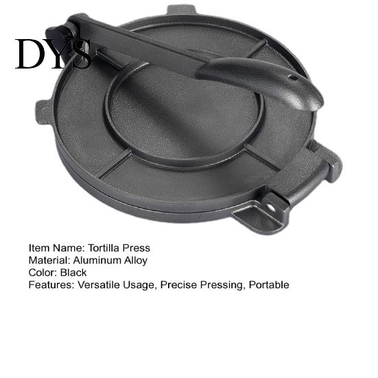 Bean Curd Skin Maker Tortilla Press 8 Inch Dough Pataconera Roti Taco Heavy Ergonomic Duty Rust Resistant Easy to Use Pancake Machine for Homemade