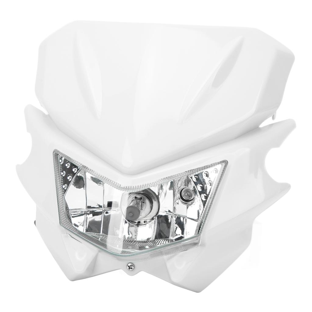 Motorsykkel Frontlykt H4 Interface LED Vanntett DRL Hovedlykt for KLX 110 125 150 230 250