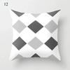 Grey Series Family Pillowcase Square  Home Office Cushion Cover