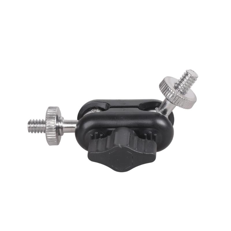 High Strength Rotatable Holder Grip Clamp For Securing Cameras Lights And Accessories On Various Support Handlebars