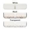 3 Pcs Practical Desktop USB Cable Fixed Organizer Clamp Buckle Line Wire Holder Cable Clip Cord Winder