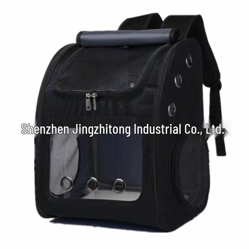 Breathable Expandable Pet Backpack: Portable, Foldable Carrier for Cats and Dogs