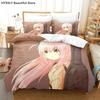 New 3D Print Bocchi The Rock Anime Comfortable Duvet Quilt Cover Pillowcase Bedding Set Children Bedroom Decoration Home Textile