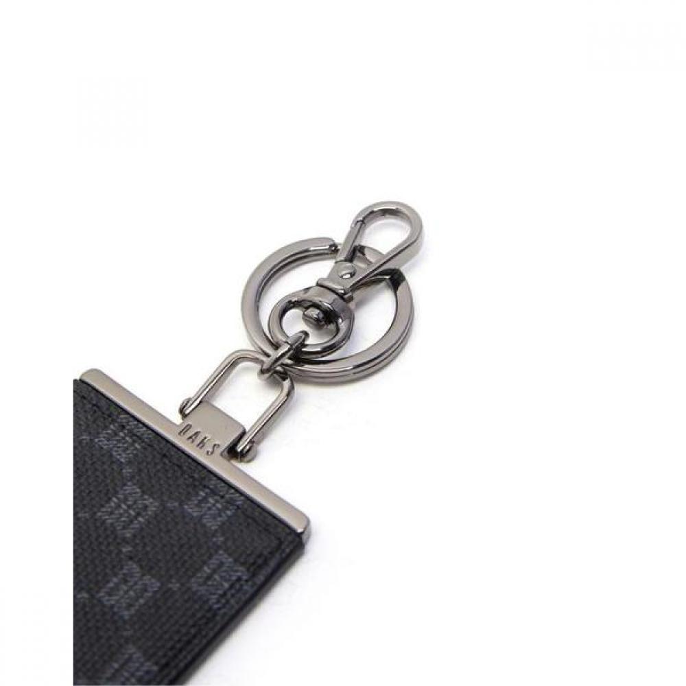 Daks Black Pattern Keyring Dbho2f138bk