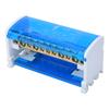 Din Rail Terminal Block Distribution Box Terminal Distribution Box Din Rail 2-Level Single Phase with Transparent Dust Cover 211