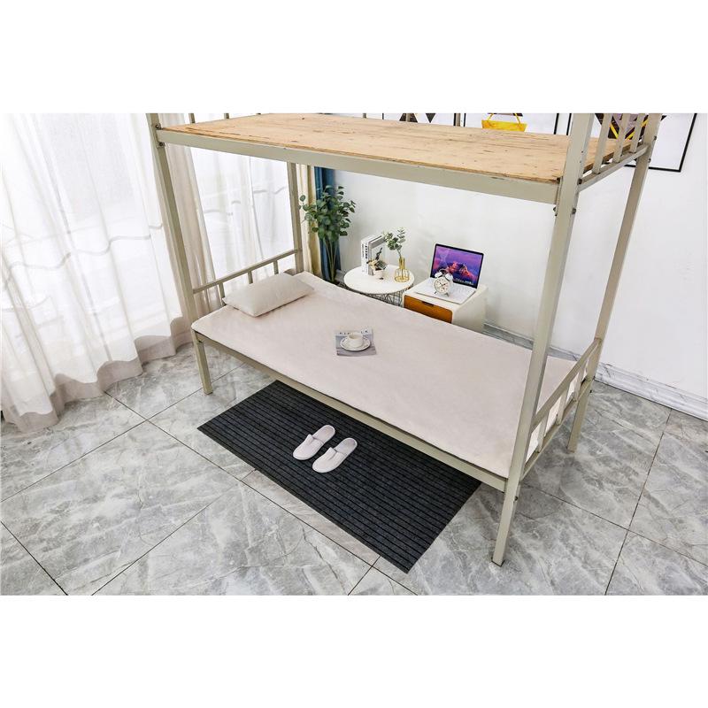 Autumn Winter Student Dorm Mattress Pad Tatami Velvet Blanket for Waist Protection