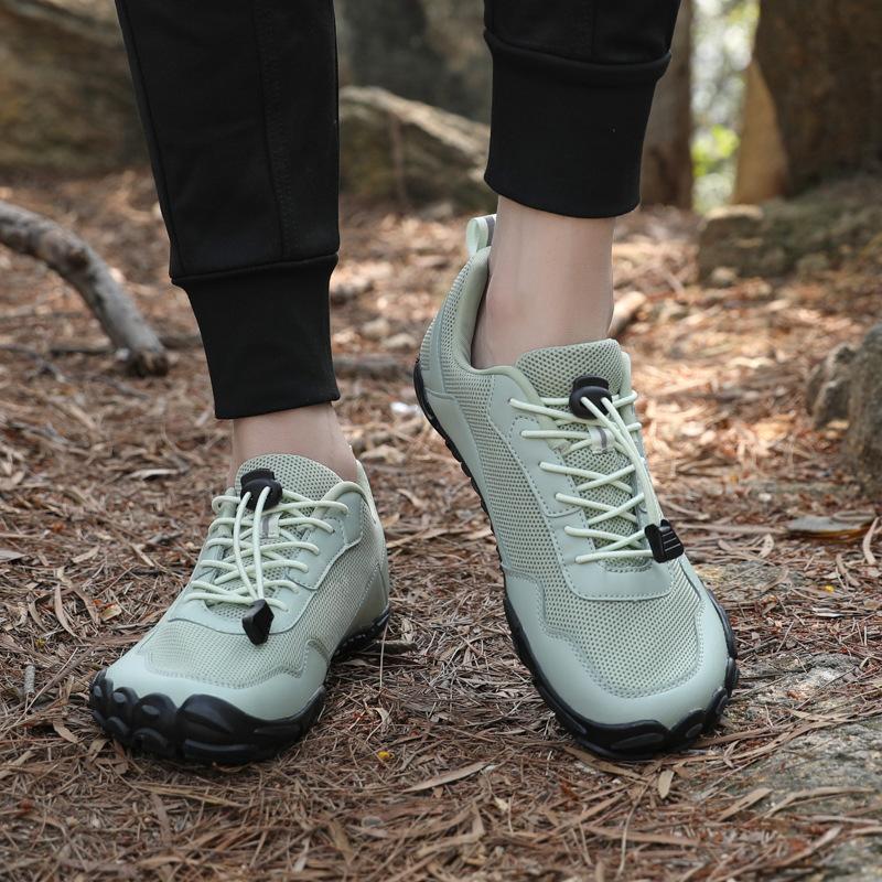 Men's Non-slip and Wear-resistant Five Shoes Thickened Creek Walking Shoes Lightweight Cycling Shoes Casual Mountaineering Hiking Rock Climbing Shoes