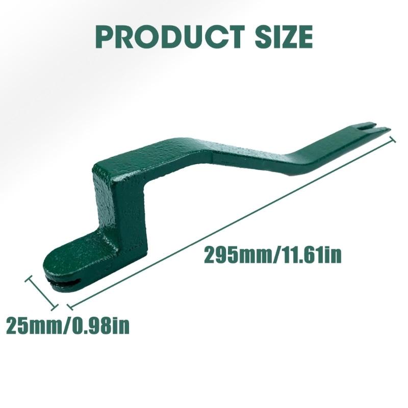 Professional Nail Puller for Furnish Roof Shingle Remover Pry Bar DIY Steel Snake Shape Roofing Tool