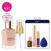 [6][Exclusive] NEW Double Wear Foundation (+Deluxe 3-Piece Set + Puff)