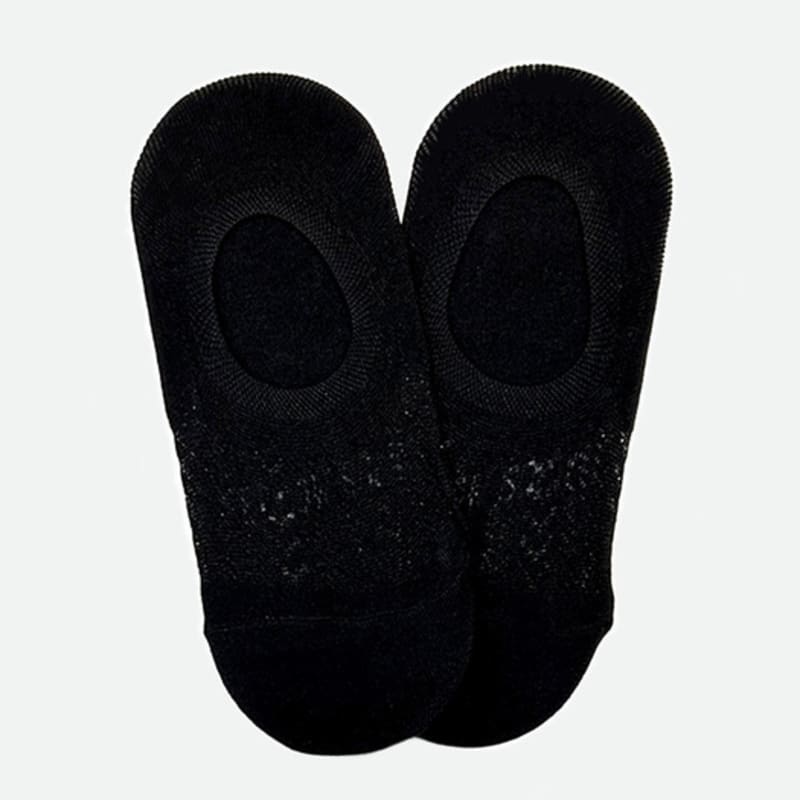 YELLOWSOCKS FAKE SOCKS PUNCHING MONO BLACK M