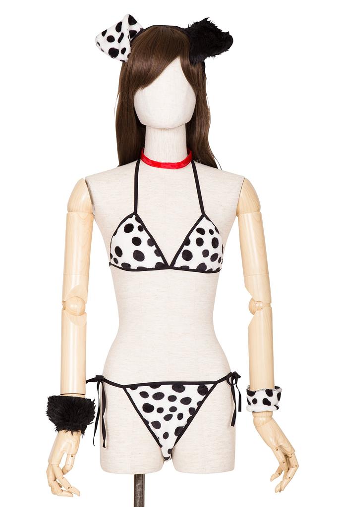 Clearstone SugarPet Cosplay Halloween Dalmatian Black Women's