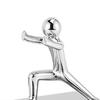 1 Pair Stainless Steel Bookend Stable Load-bearing Bookend for Bookshelves And Desks Creative Desktop Ornament Modern Office Decor