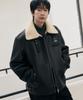 Draw Fit [Oh Jung-Kyu X Draw Fit] Shearling Minimal Mustang Jacket [Beige]