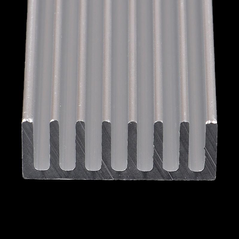 1 Adet 300*25*10mm Alüminyum Soğutucu LED Işık Şeridi Radyatör