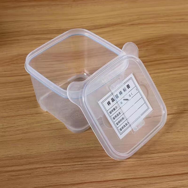 Transparent Food Sample Storage Containers (10-Pack)