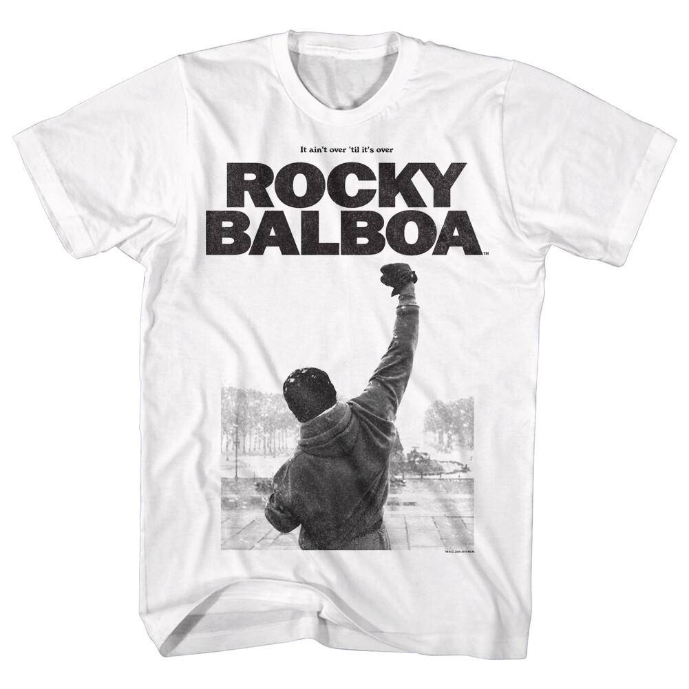 Rocky Movie Rocky Balboa It Ain t Over Til It Over Men T Shirt XXXXL