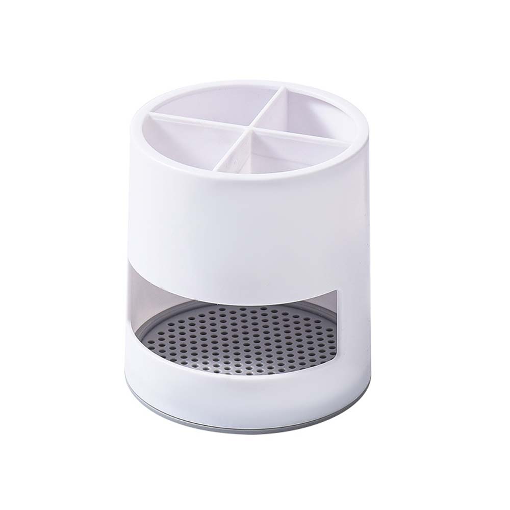 

Bathroom Accessories Organizer Toothpaste Organizer Toothbrush Holder Drain Rack Chopsticks Box белый