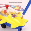 Kids Push-Along Airplane Toy with Sound and Propeller