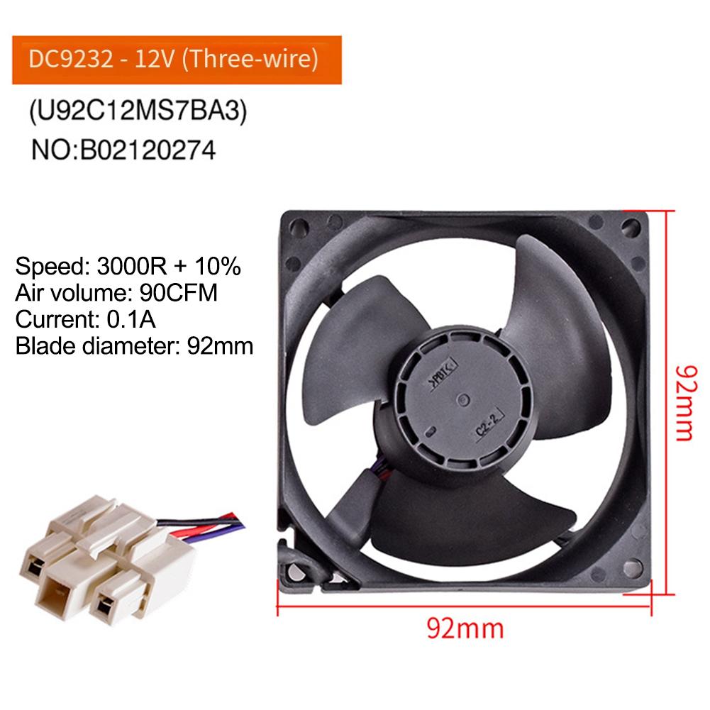 Appliance Maintenance 12.5*12.5CM Refrigerator Fans Easy Install Cooling Fan Appliance Maintain Consistent Temperature