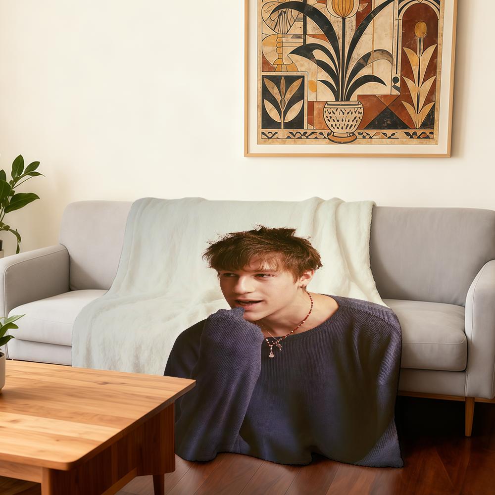 Singer Malcolm Todd Blanket Super Warm Comfortable Plush Throw Blanket Child Home Sofa Bedroom Gift 30x40in