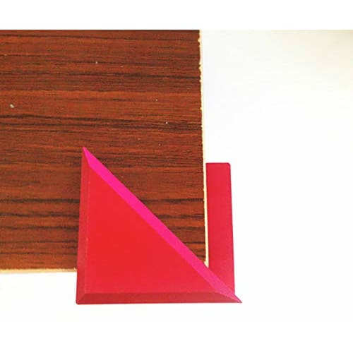 CarAngels Center Gauge, Center Square, 45 Square, Right Angle & 45 Degree Ruler, Center Finder, Carpenter's Marking Tool