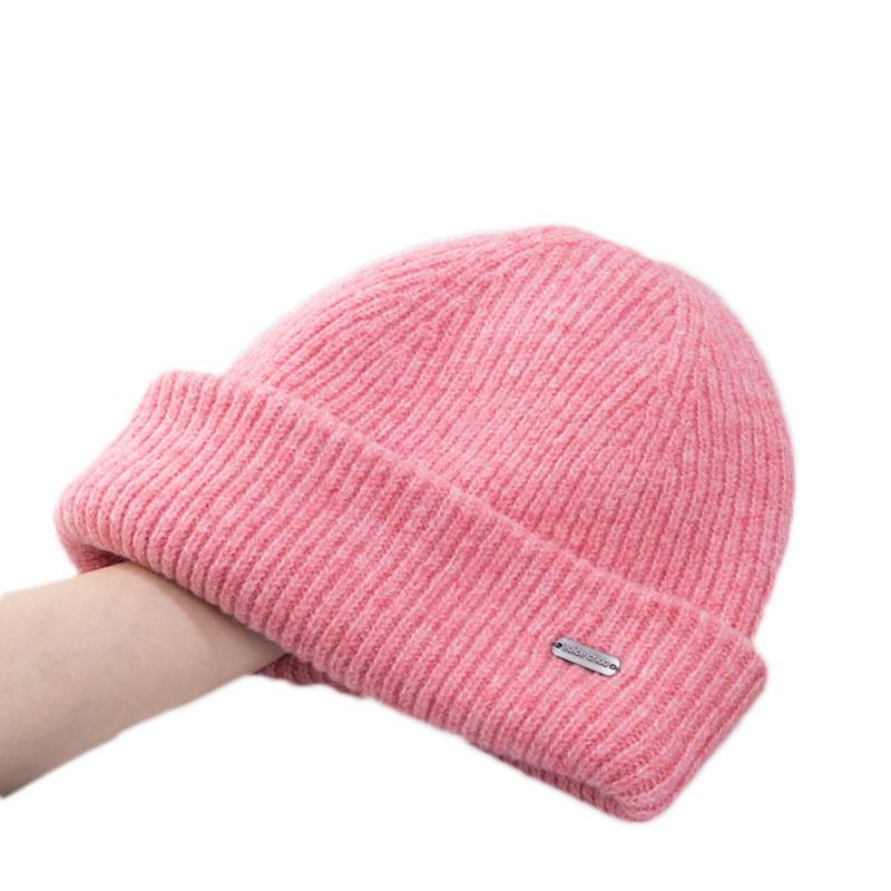Wool Knit Hat For Women Autumn Winter Breathable Warm Ear Protection Fashion Casual Stylish Ol