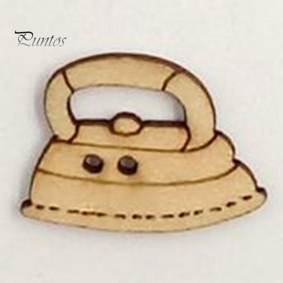 Tool 50pcs Sewing Cute Shape Wooden Buttons Diy Needlework Scrapbooking Craft