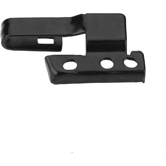 Wiper Blade Adapter, 3392390298 2 Pcs Metal Car Automotive Front Windshield Wiper Arm Adapter Mounting Kit Universal Black with Mounting Screws