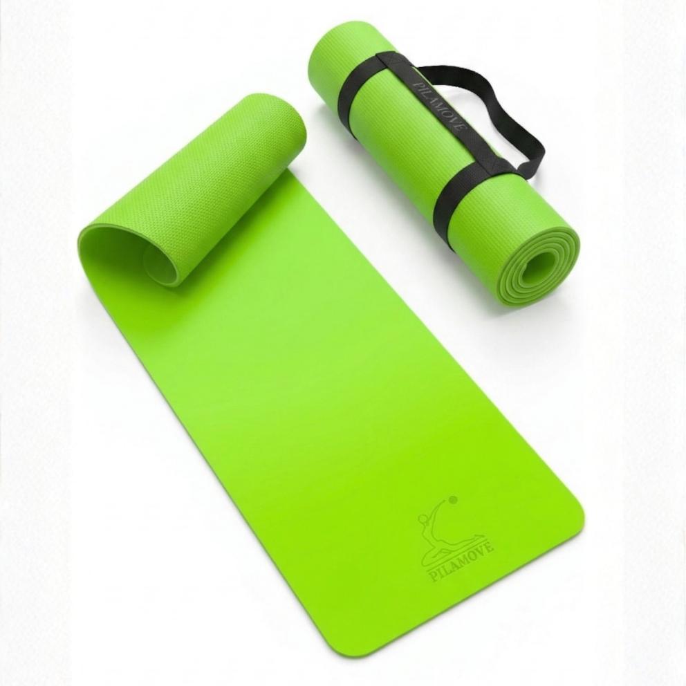 Ultra dünne EVA Yoga Pilates Matte FÜR Training Rutschfest Leicht 3MM Grün