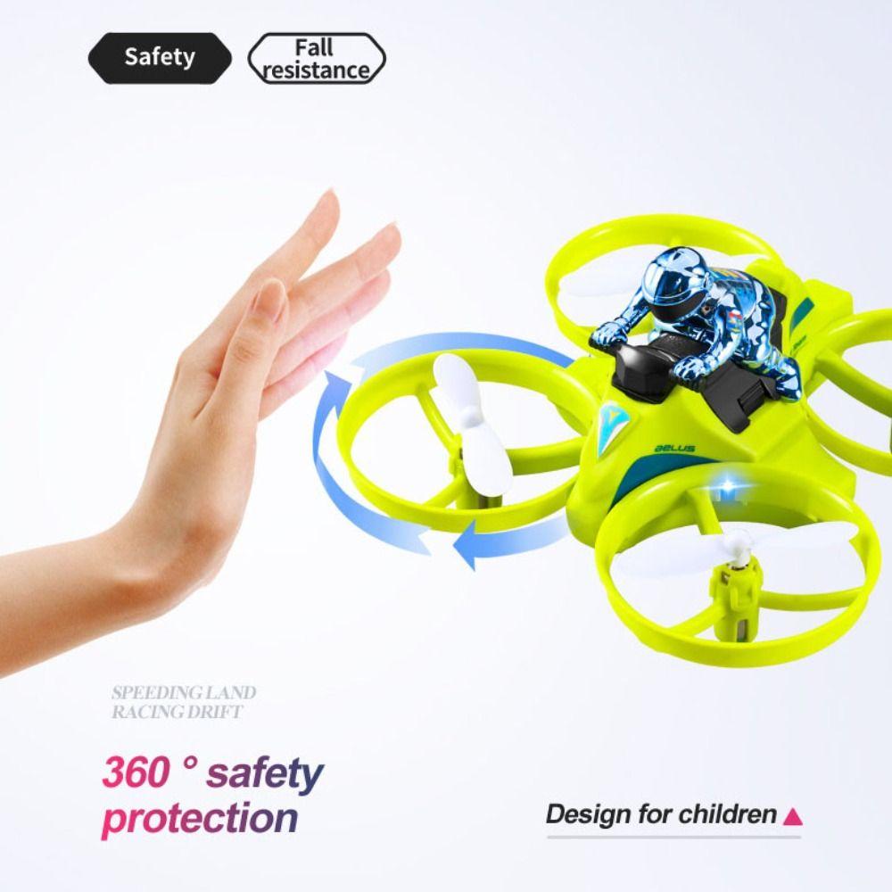 Remote Control 3 in 1 Quadcopter Boat Sea Land Air Flight RC Helicopter Toys  Home Decor
