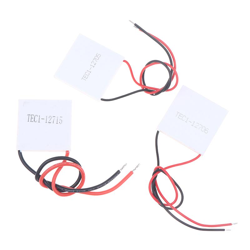 

TEC1-12705 12706 TEC1-12715 Thermoelectric Cooler Peltier 40*40MM 12V Semiconductor Refrigeration Elemente Module 12706