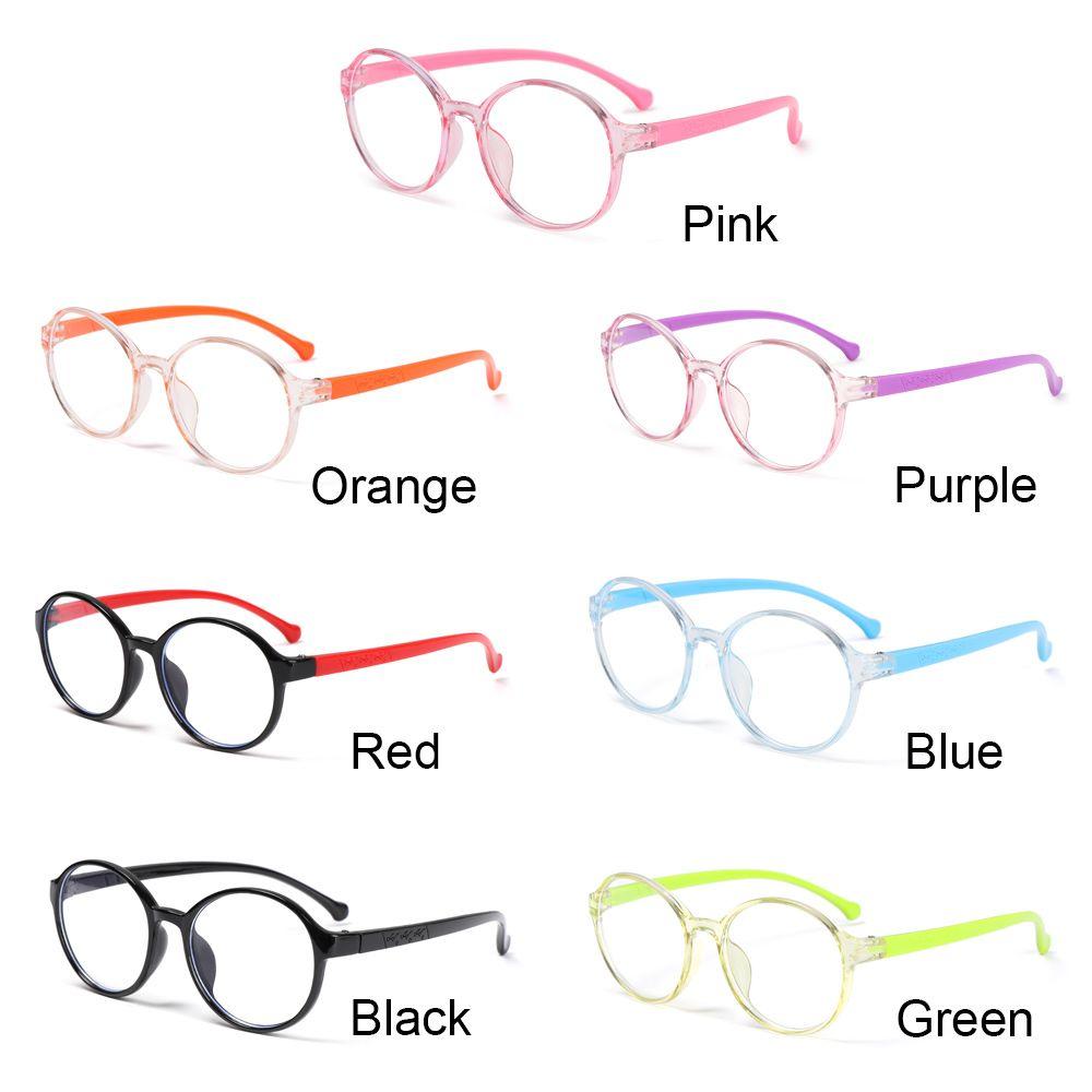 Vision Care Ultra Light Frame Eye Protection Anti-blue Eyewear Kids Eyeglasses Children Spectacles