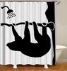 Funny Lovely Dinosaur Elephant Shower Curtain Cute Animal Take Bath Waterproof Fabric Bathroom Curtain with Hooks Home Decor