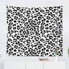 Suklly Tapestry Black White Cow Leopard Spots