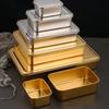 SikaiZhuo 304 Edelstahl Tiefe Quadratische Back- & Grillbleche