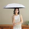 Watercolor Shading UV Protection For Sunny and Rainy Folding For For [2025] Wpc. Parasol, Lightweight, Shading, Heart, Mini, Off, 100% / 99.9% /